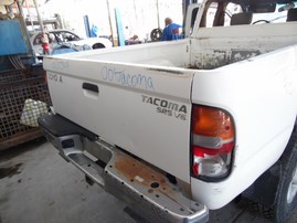 2000 TOYOTA TACOMA SR5 WHITE XTRA CAB 3.4L MT 4WD Z17845